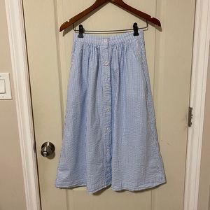 H&M Button front midi skirt